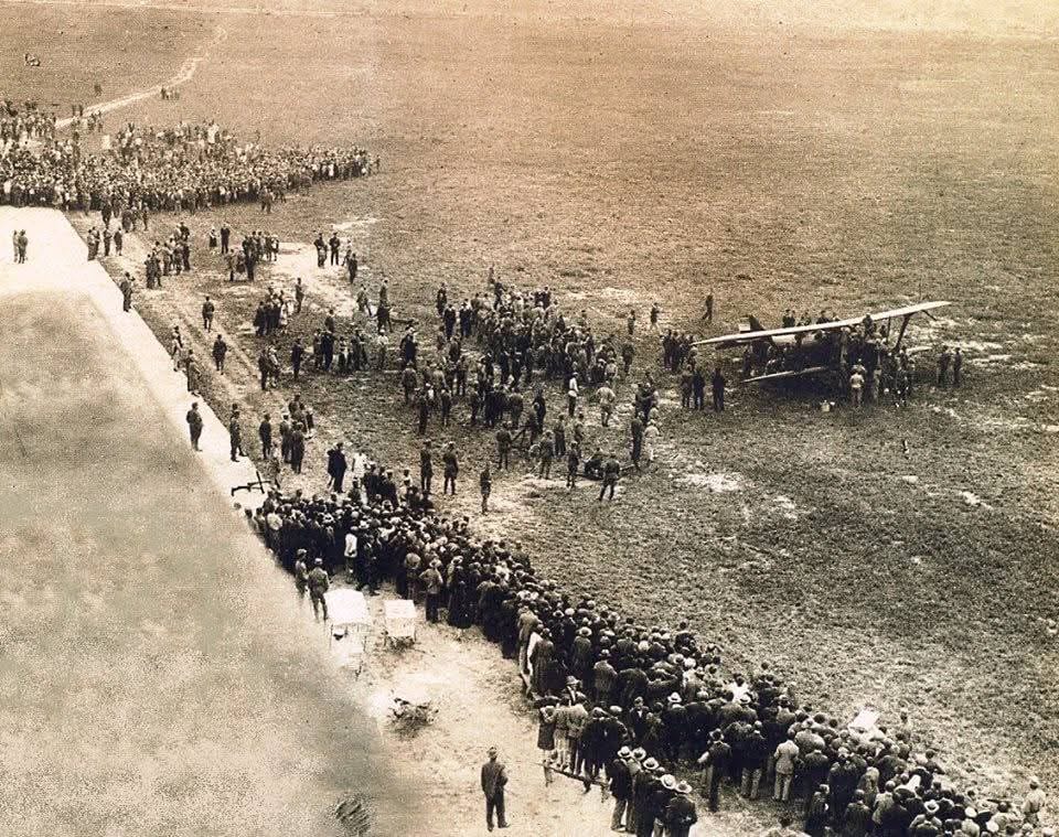 Zračna luka Borongaj, avijatičarsko takmičenje za pehar Njegovog veličanstva Kralja 6. rujna 1927. godine